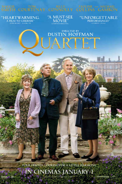 Quartet movie poster; 33 Romantic Movies About Older People to Watch for National Grandparents Day