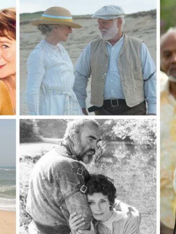 Romantic Movies About Older People and Old Love to Watch featured image; montage of five movies