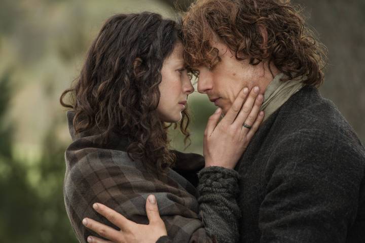 Outlander photo of Claire and Jamie
