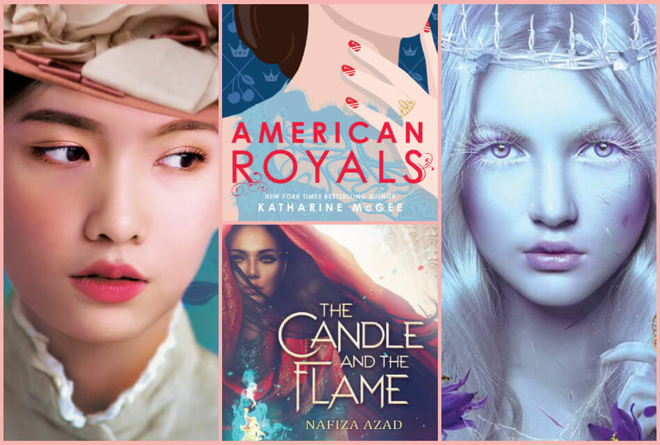 THE SILVER PETTICOAT REVIEW’S 25 BEST YA NOVELS OF 2019: Book Covers include The Downstairs Girl, American Royals, The Candle and the Flame, and Stain