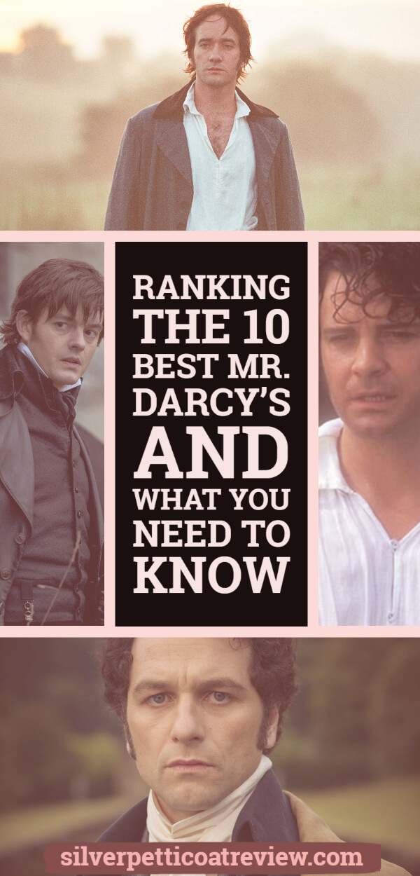Ranking the 10 Best Mr. Darcy Actors and What You Need to Know