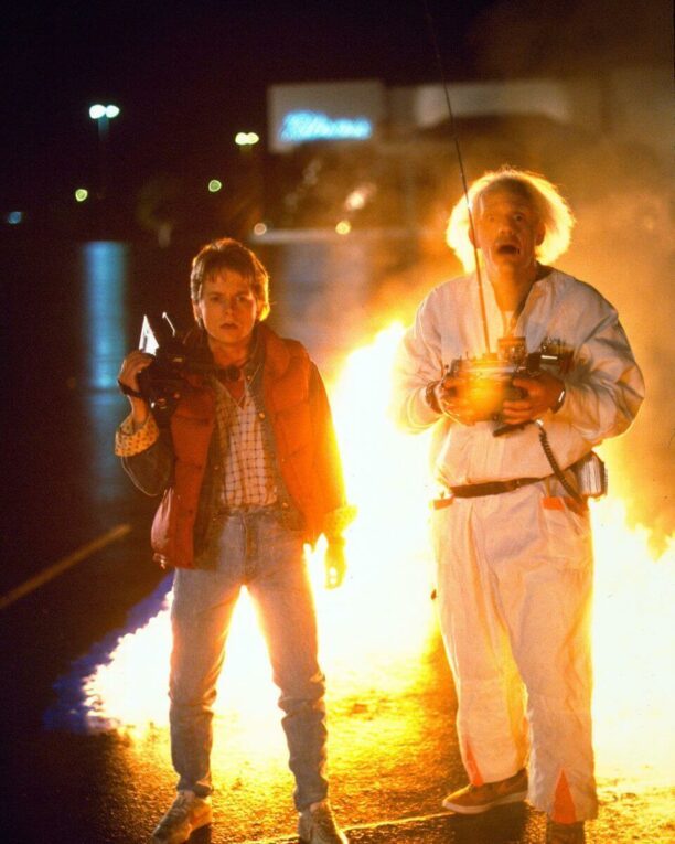 Back to the Future with Michael J. Fox and Christopher Lloyd 