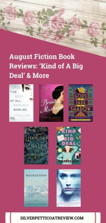 August Fiction Book Reviews Pinterest Image