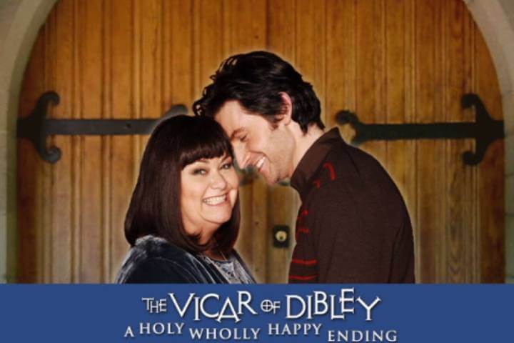 Richard Armitage and Dawn French in The Vicar of Dibley