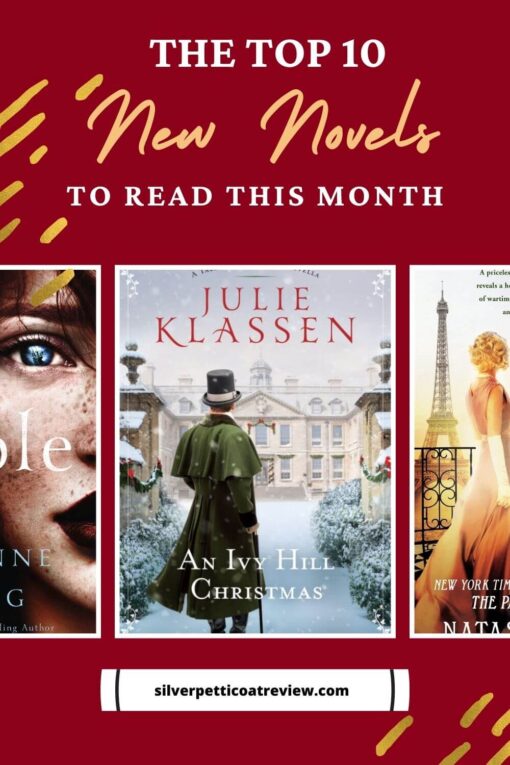 The Top Ten New Novels To Read This Month Pinterest Image