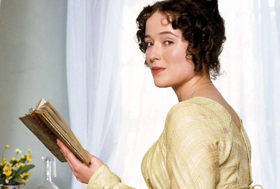 A Literary Halloween: 20 Female Book Characters to Dress Up As! Featured Image of Elizabeth Bennet reading a book.