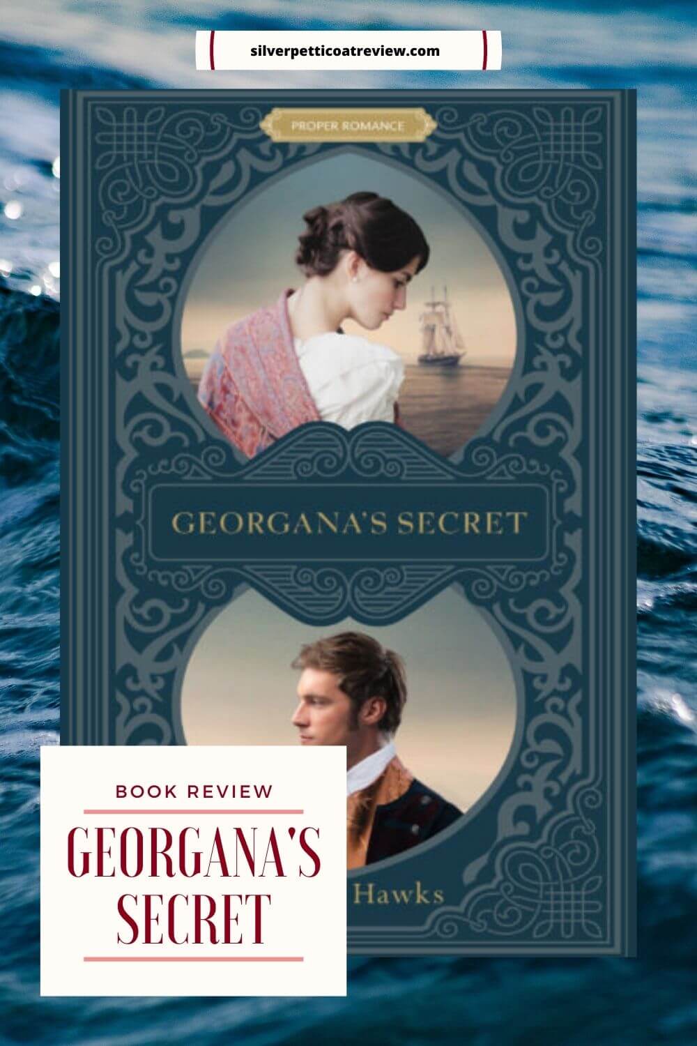 Georgana's Secret Book Review Pinterest image