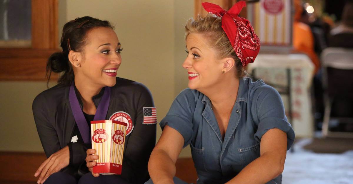Galentine's Day featured image with Ann and Leslie from Parks and Recreation