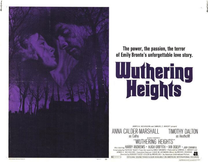 Wuthering Heights classic poster 