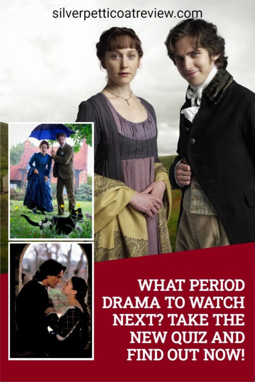 What Period Drama to Watch Next? Pinterest image with period drama collage