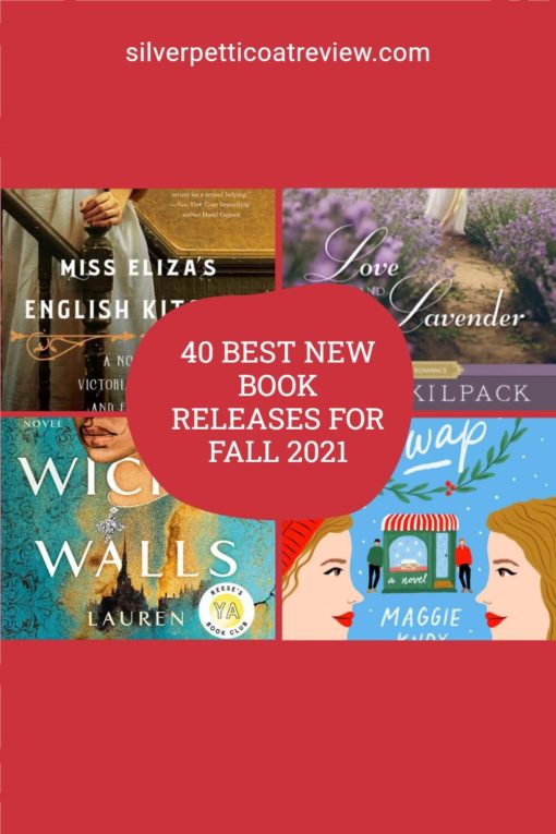 40 Best New Book Releases for Fall 2021; pinterest image