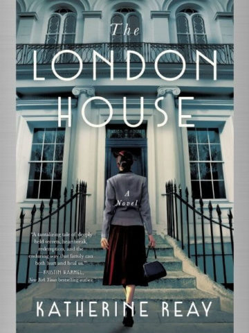 The London House by Katherine Reay book cover - featured image with silver background