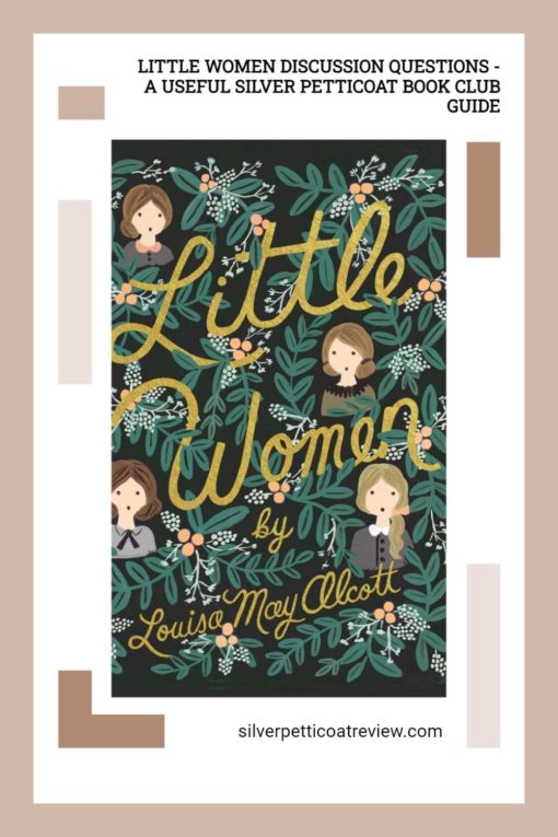 Little Women Discussion Questions - Pinterest image