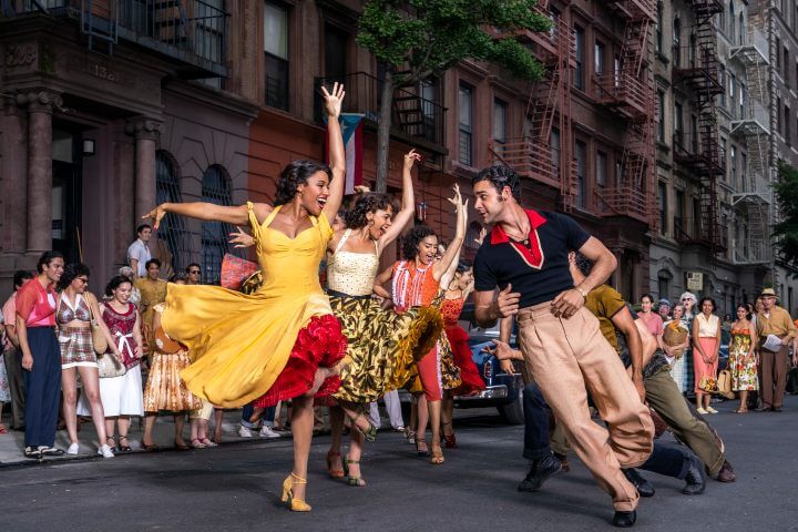West Side Story 2021 dancing scene