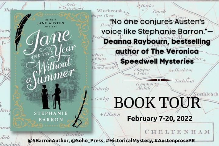 Jane and the Summer Book Tour Graphic