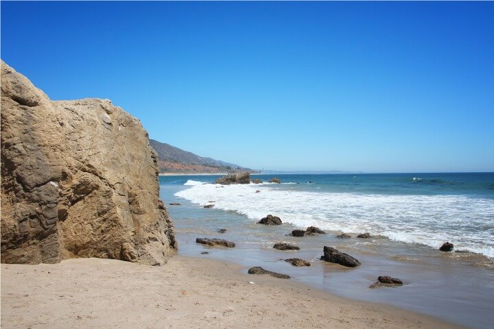 Leo Carrillo State Beach; most romantic beaches in California