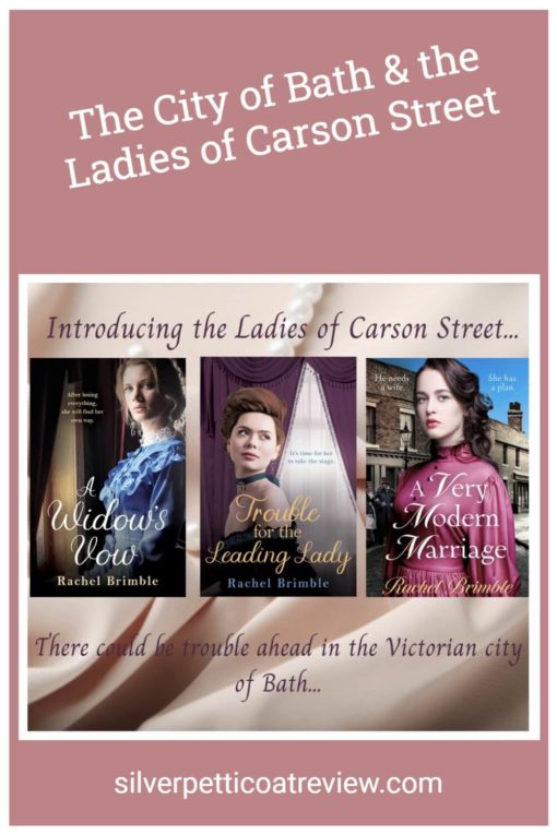 The City of Bath and the Ladies of Carson Street; Pinterest image