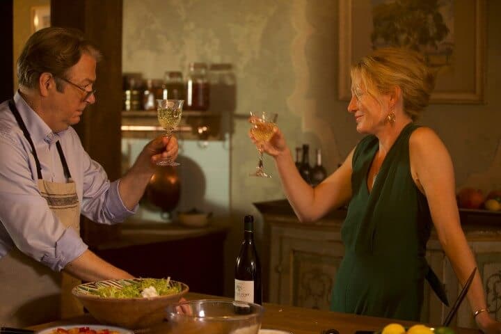 Roger Allam (Antoine Verlaque) and Nancy Carroll (Marine Bonnet) in Murder in Provence. New TV shows reviewed.