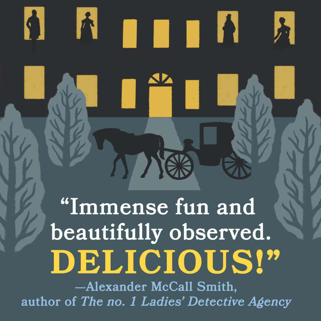 "Immense fun and beautifully observed. DELICIOUS!" Quote by Alexander McCall Smith about the book