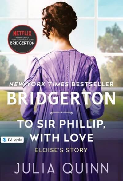 to sir phillip with love bridgerton book cover