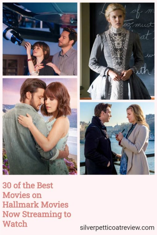 30 of the Best Movies on Hallmark Movies Now Streaming to Watch; Pinterest image