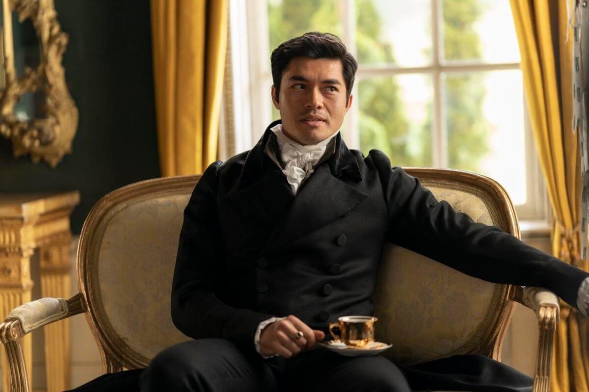 Henry Golding in Persuasion on Netflix
