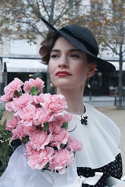 the pursuit of love with Lily James