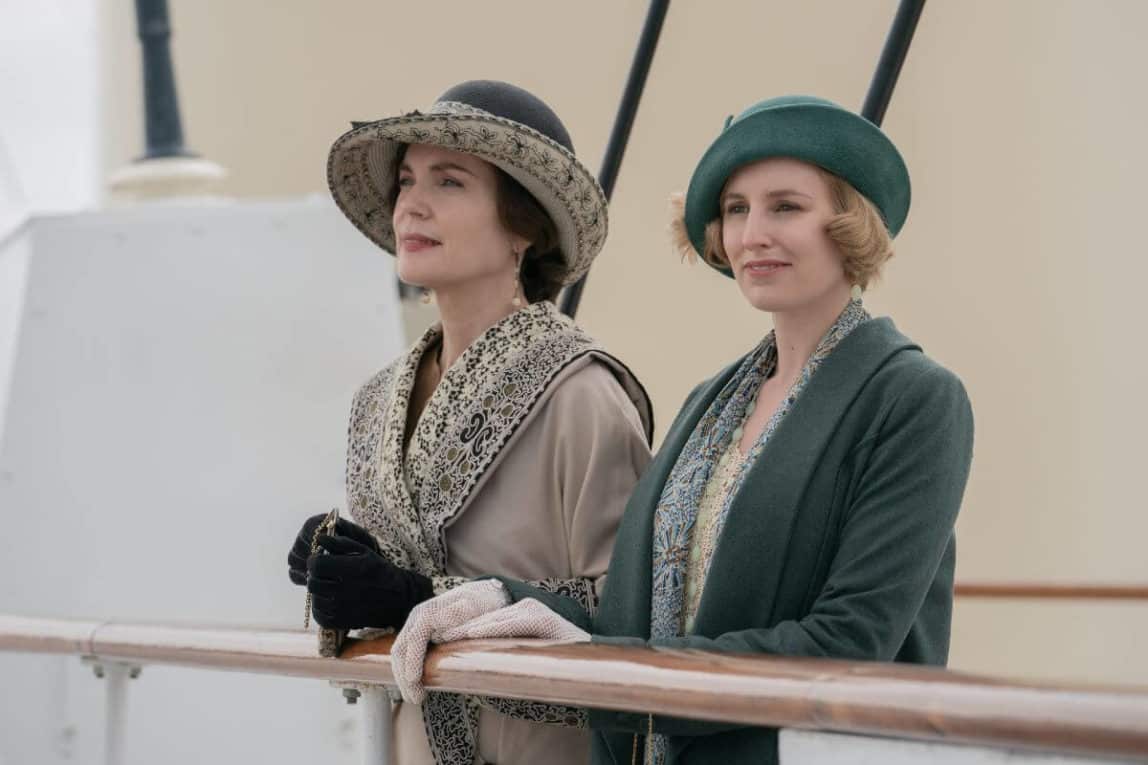 Elizabeth McGovern stars as Cora Grantham and Laura Carmichael as Lady Edith Hexham