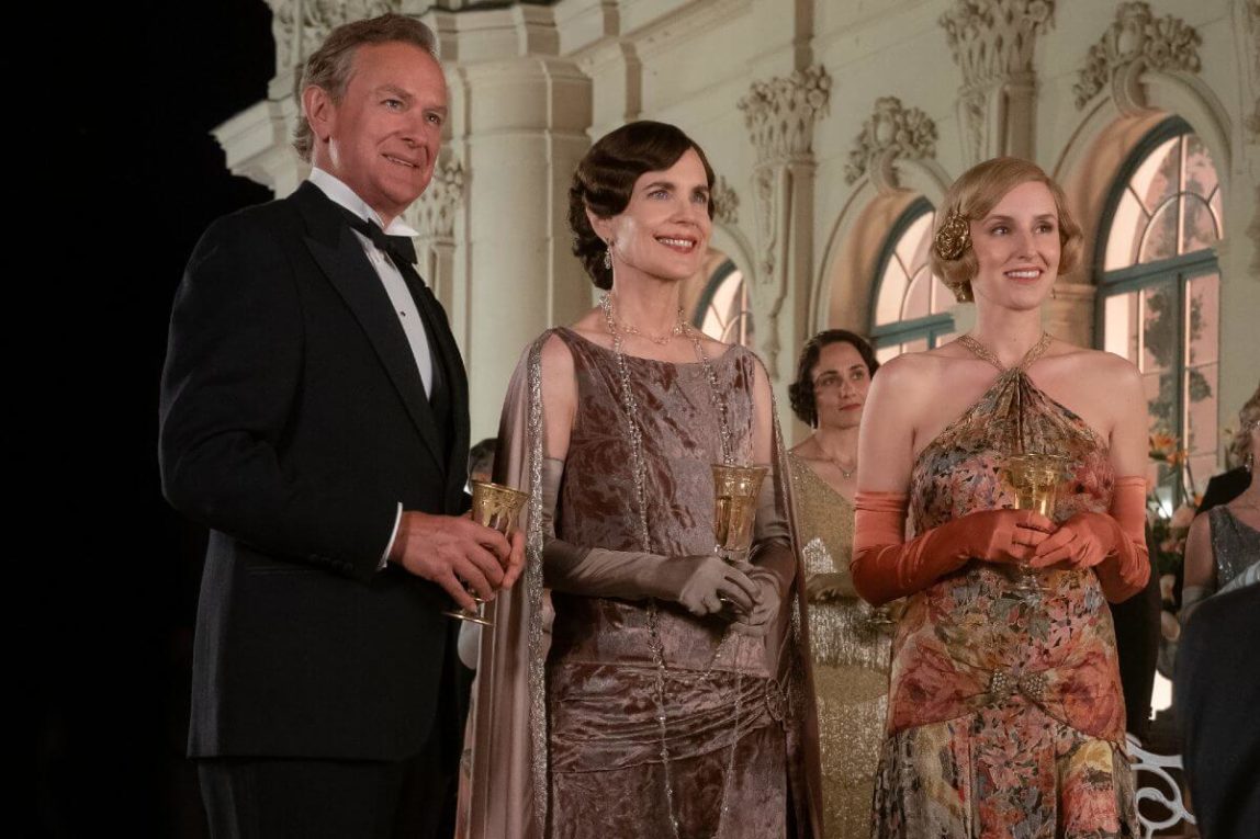 Hugh Bonneville and Elizabeth McGovern star as Robert and Cora Grantham and Laura Carmichael as Lady Edith Hexham in DOWNTON ABBEY: A New Era