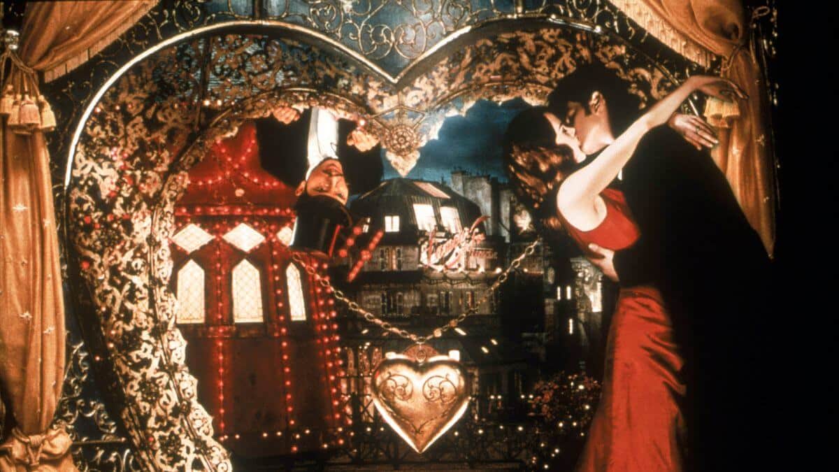 Nicole Kidman and Ewan McGregor in Moulin Rouge