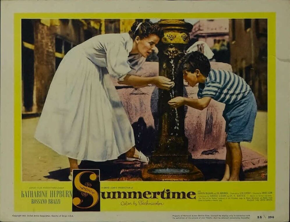 Summertime poster with Jane and Mauro