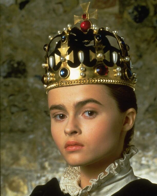Lady Jane 1986 with Helena Bonham Carter wearing a crown 