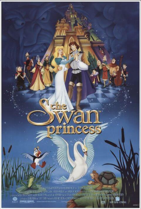 the swan princess poster