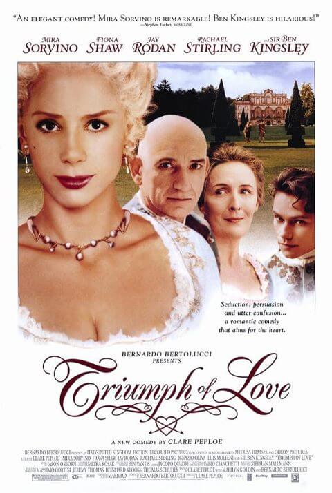the triumph of love poster
