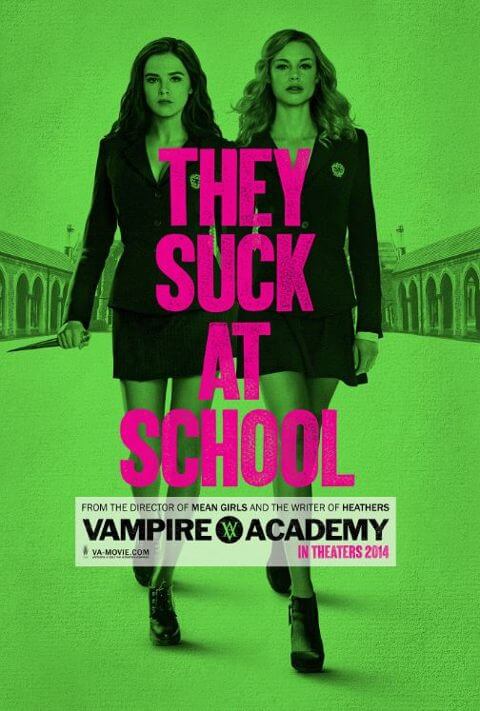 vampire academy 2014 poster