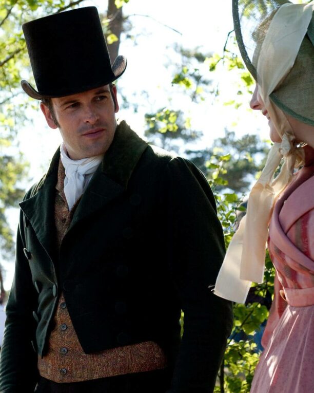Mr. Knightley and Emma in 2009 miniseries