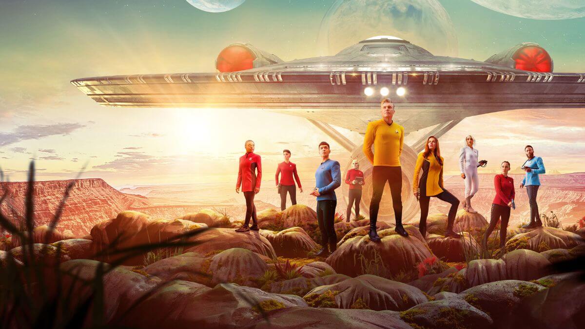 Star Trek Strange New Worlds cast promo photo