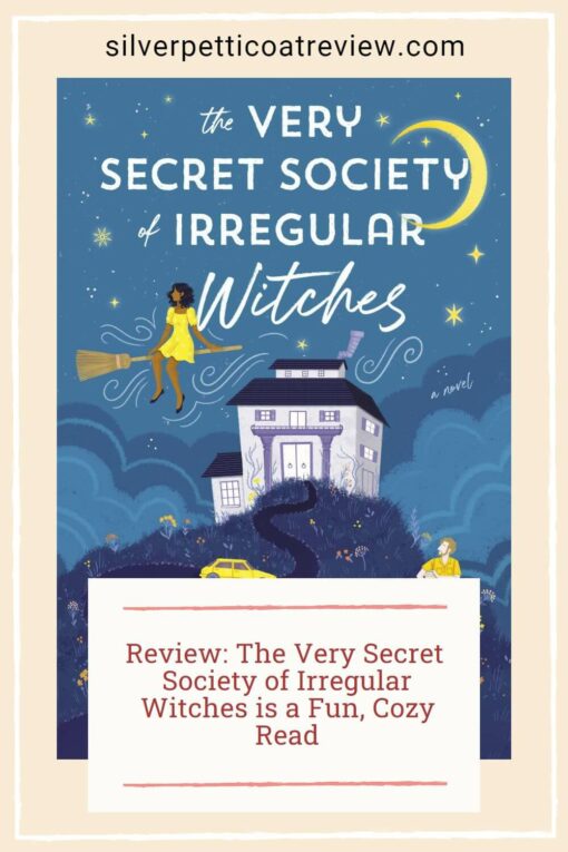 the very secret society of irregular witches review; pinterest image