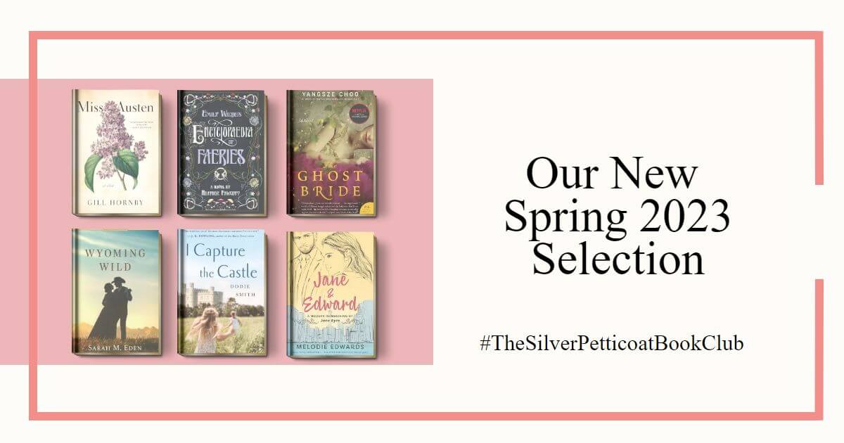 Our New Spring 2023 Book Club Announcement for The Silver Petticoat Book Club