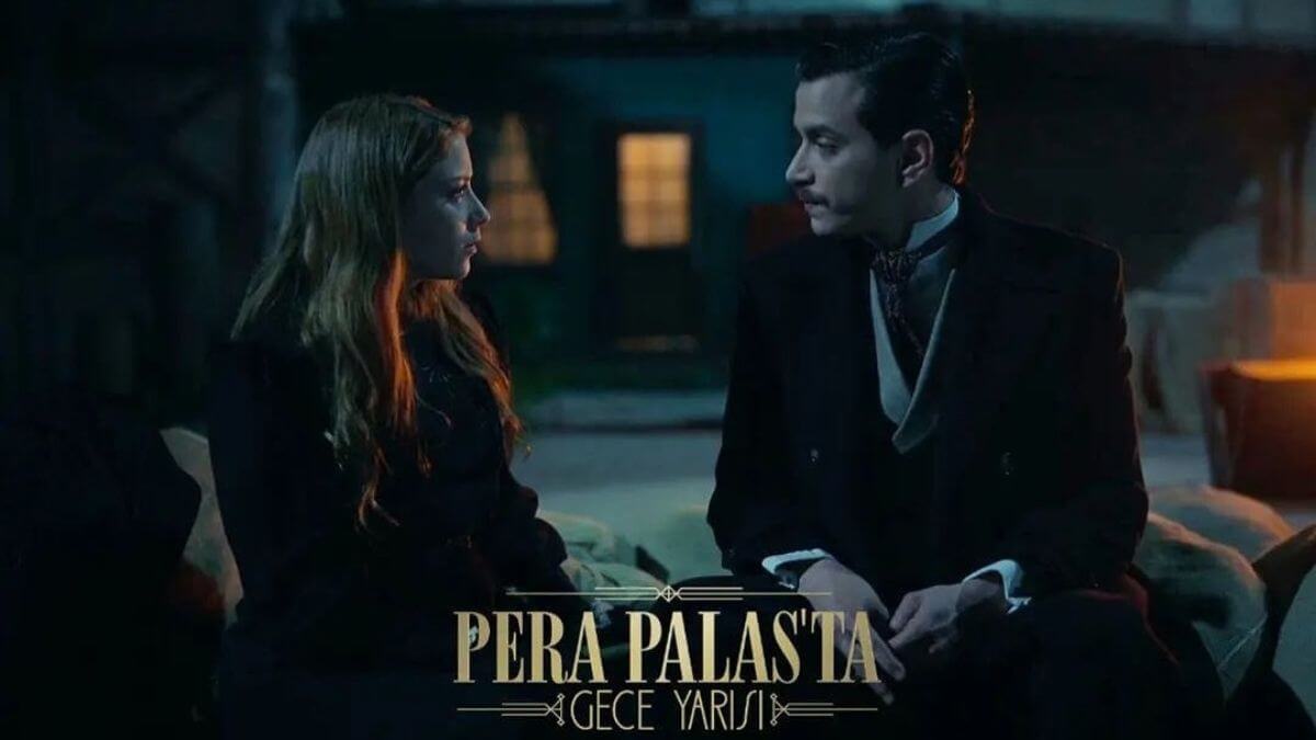 Pera Palace halit and esra poster