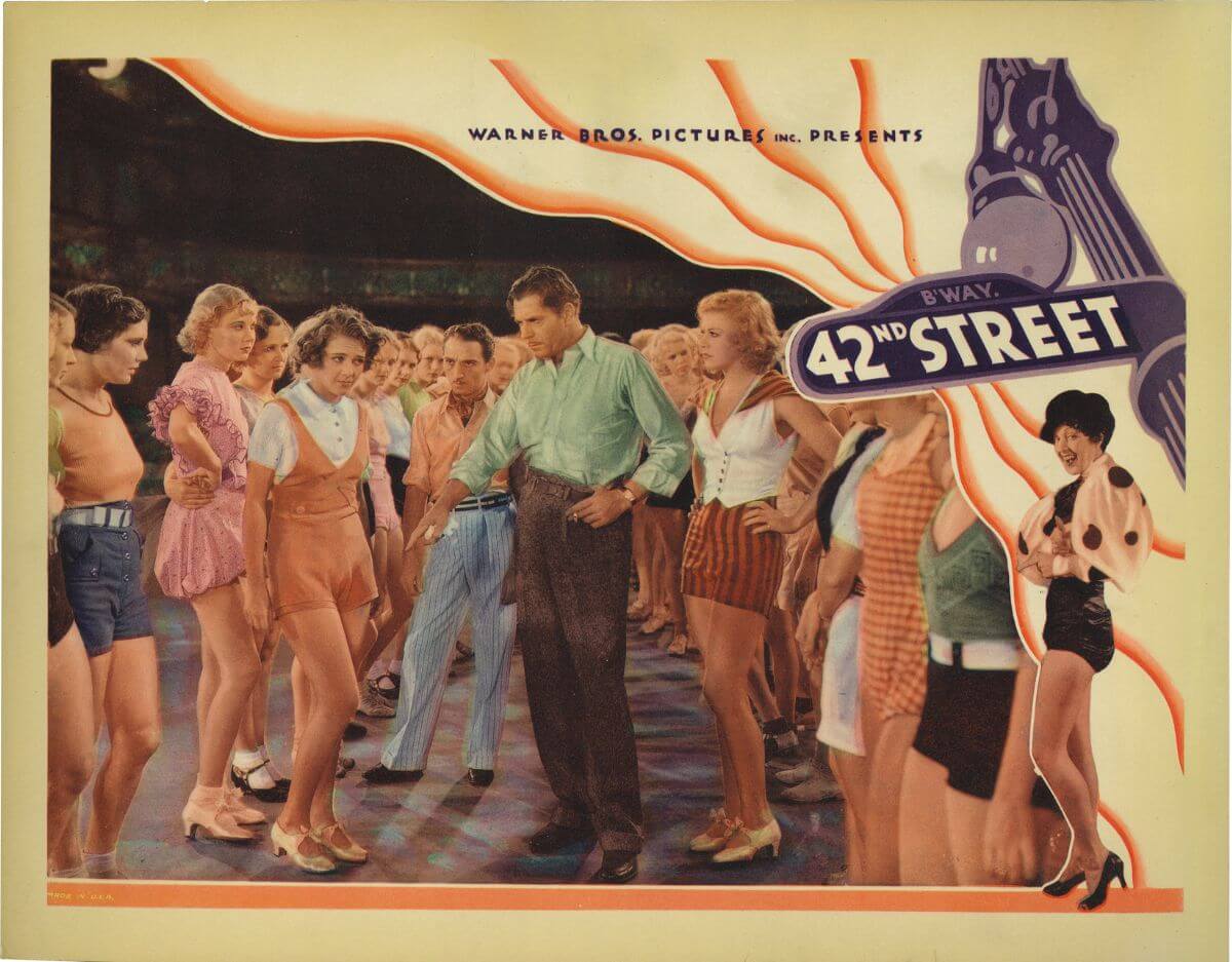 42nd Street 1933 film's lobby card