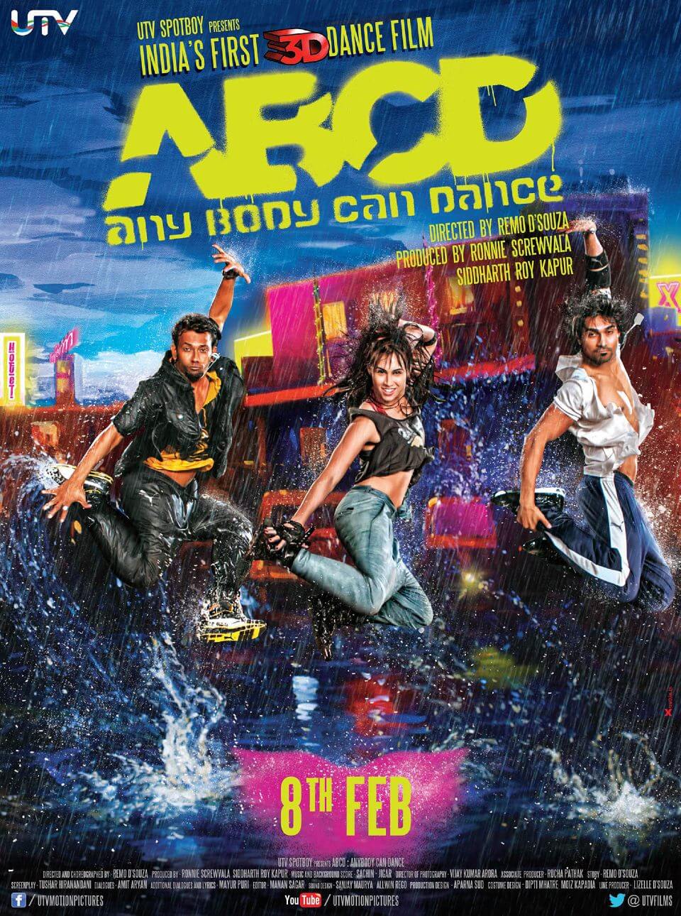 ABCD bollywood movie poster 