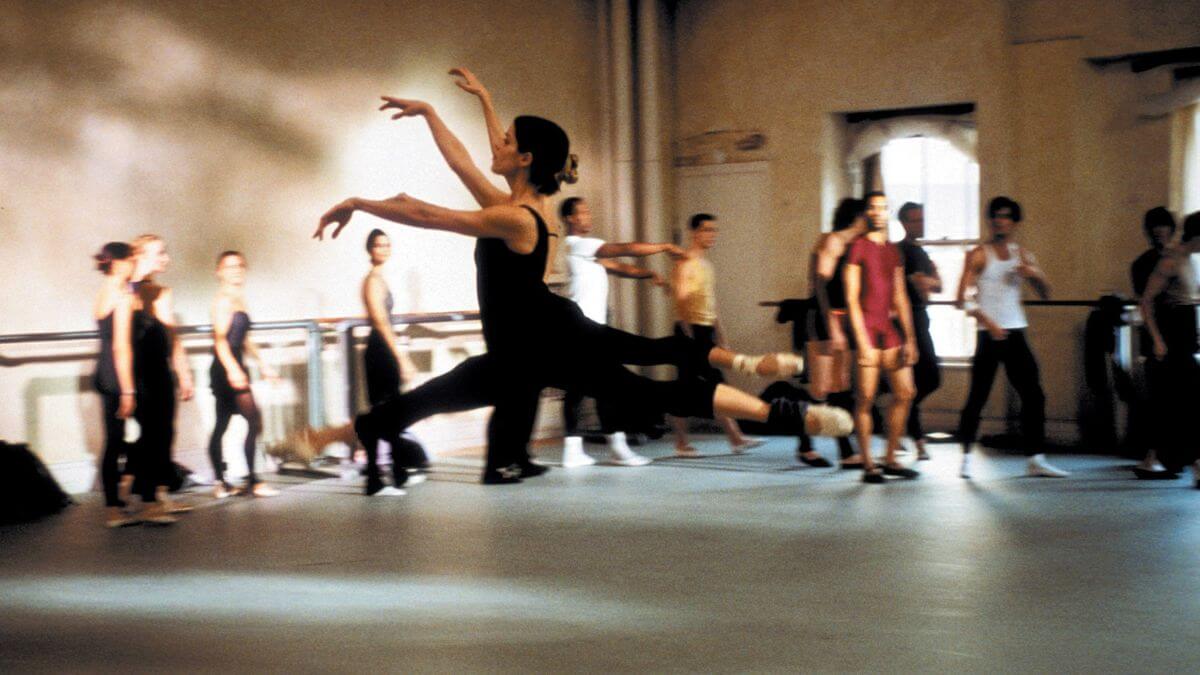 Neve Campbell dancing in The Company