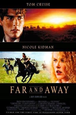 far and away poster