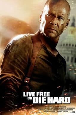 live free or die hard poster
