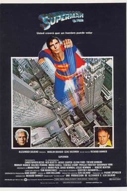 superman movie poster