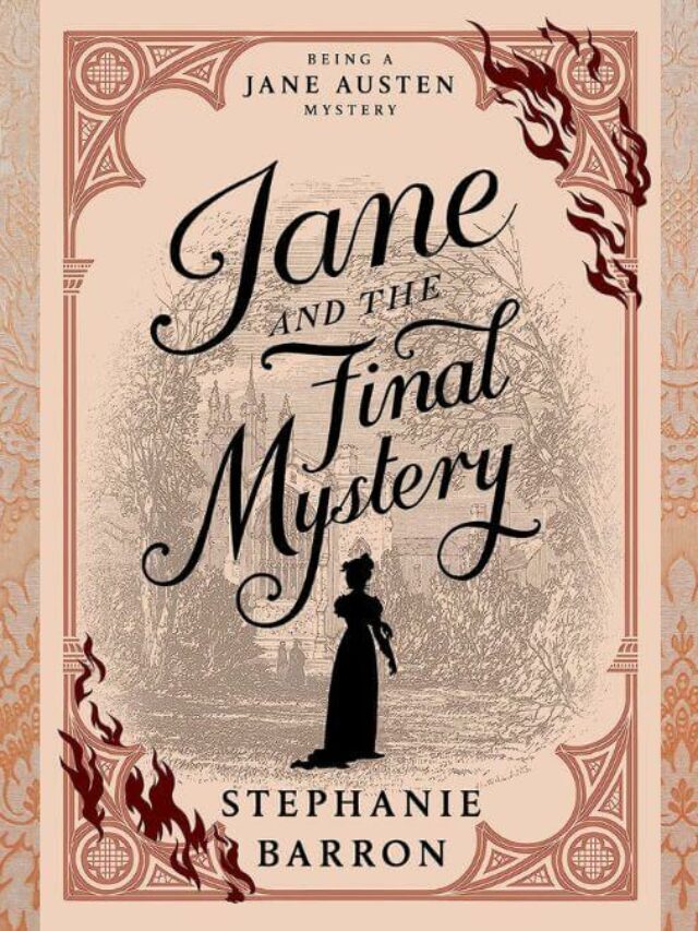 Jane and the Final Mystery book cover with victorian background