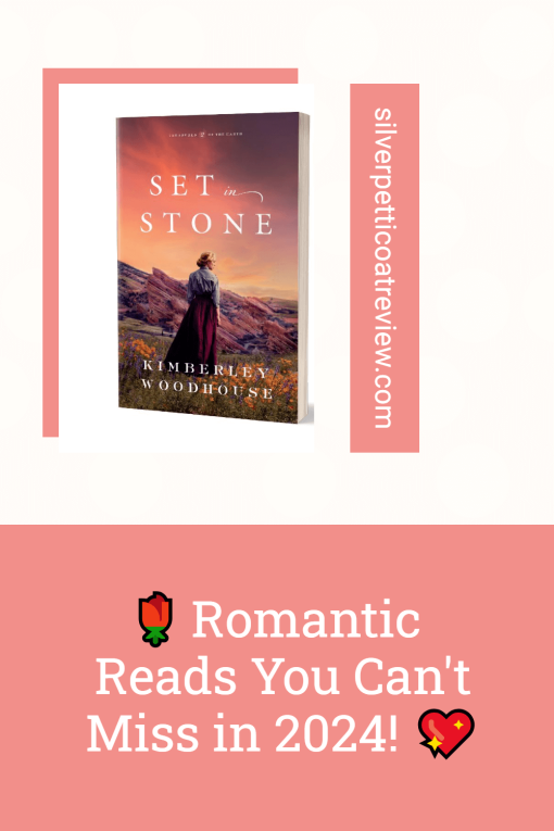 Romantic Reads You Can't Miss in 2024 Pinterest image with book cover and pink colors