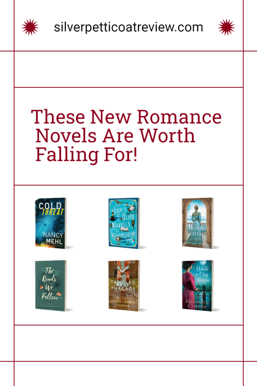 These New Romance Novels Are Worth Falling For pinterest image with collage of book covers