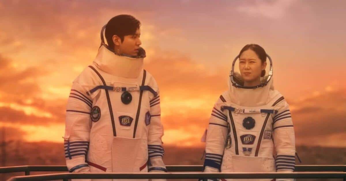 When the Stars Gossip Trailer screenshot of Lee Min-ho and Gong Hyo-jin